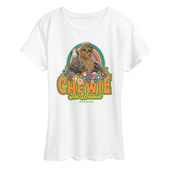 Star Wars - Retro Chewy - Women's Short Sleeve Classic Fit Tee