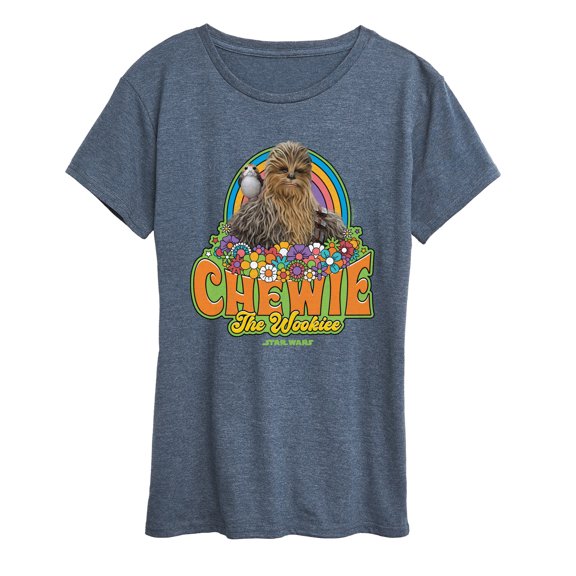 Star Wars - Retro Chewy - Women's Short Sleeve Classic Fit Tee
