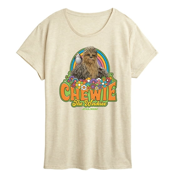 Star Wars - Retro Chewy - Women's Short Sleeve Classic Fit Tee