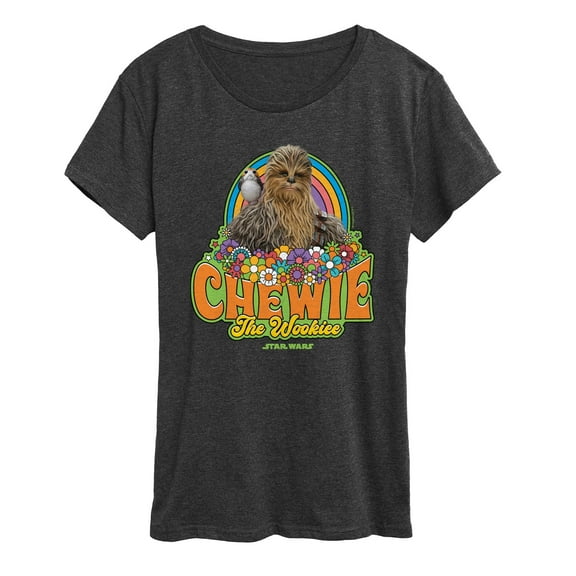 Star Wars - Retro Chewy - Women's Short Sleeve Classic Fit Tee