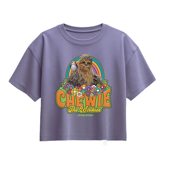 Star Wars - Retro Chewy - Youth Girls Boxy T-Shirt