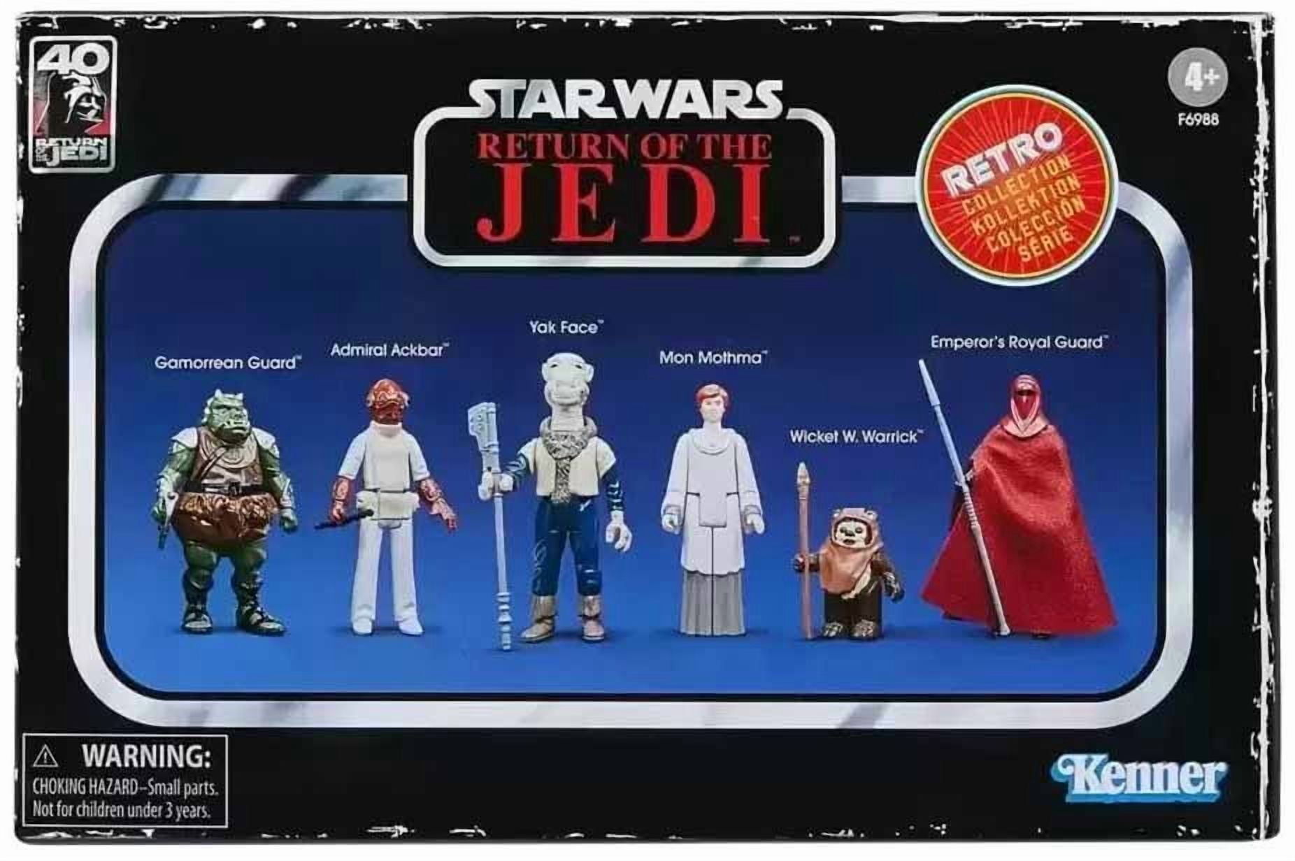 STAR WARS Action Collection 3体セット Star Wars The Retro Collection Return of the Jedi 3 3/4-Inch