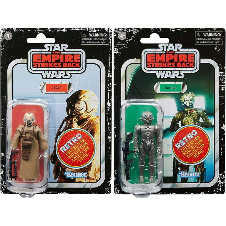 Star Wars Retro Collection 4 LOM Zuckuss Action Figure 2 Pack