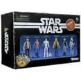 thumbnail image 1 of Star Wars Retro Collection Dr. Evazan, Walrus Man, Han Solo, Luke Skywalker, Rebel Fleet Trooper & Sandtrooper Action Figure 6-Pack, 1 of 2