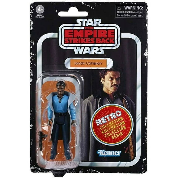 Star Wars Retro Collection Lando Calrissian Toy 3.75 inch Figure