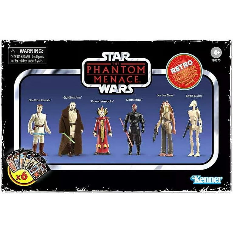 Star Wars Retro Collection Obi-Wan Kenobi, Qui-Gon Jinn, Queen