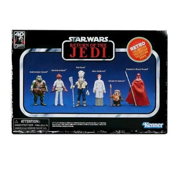 Star Wars Retro Collection Return of the Jedi Multipack 3.75" Set 6 Figure Pack
