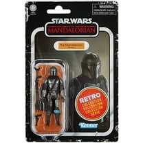 Star Wars Retro Collection The Mandalorian (Beskar) Action Figure (NON-MINT PACKAGE)