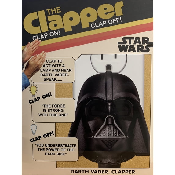 Star Wars Retro Darth Vader-Clapper Talking Darth Vader