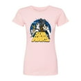 thumbnail image 1 of Star Wars - Luke and Friends Retro Group - Juniors Fitted Tee, 1 of 3