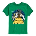 thumbnail image 1 of Star Wars - Luke Skywalker and Friends Retro - Toddler And Youth Short Sleeve Tee, 1 of 5
