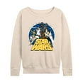 thumbnail image 1 of Star Wars - Luke and Friends Retro Group - Women's French Terry Pullover Sweatshirt, 1 of 4