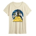 thumbnail image 1 of Star Wars - Luke and Friends Retro Group - Women's Short Sleeve Classic Fit Tee, 1 of 5