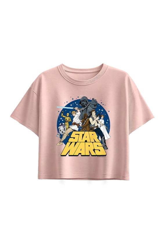 - Retro Group - Youth Girls Boxy T-Shirt