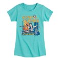 thumbnail image 1 of Star Wars - Han Solo and Chewie Retro - Toddler And Youth Girls Fitted Short Sleeve Tee, 1 of 4