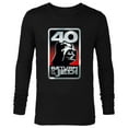 thumbnail image 1 of Star Wars Return of the Jedi 40th Anniversary Vader Logo - Long Sleeve T-Shirt for Men - Customized-Black, 1 of 5