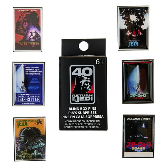 Star Wars Return of the Jedi 40th International Posters Blind Box Pin