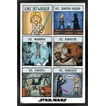thumbnail image 1 of Star Wars: Return of the Jedi - Comic Panels Wall Poster, 14.725" x 22.375", Framed, 1 of 3
