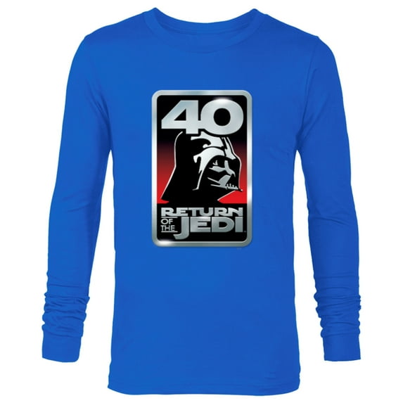 Star Wars Return of the Jedi Darth Vader 40th Anniversary - Long Sleeve T-Shirt for Men - Customized-Navy