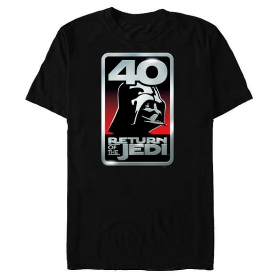 Star Wars Return of the Jedi Darth Vader 40th Anniversary - Short Sleeve Blended T-Shirt for Adults - Customized-Black