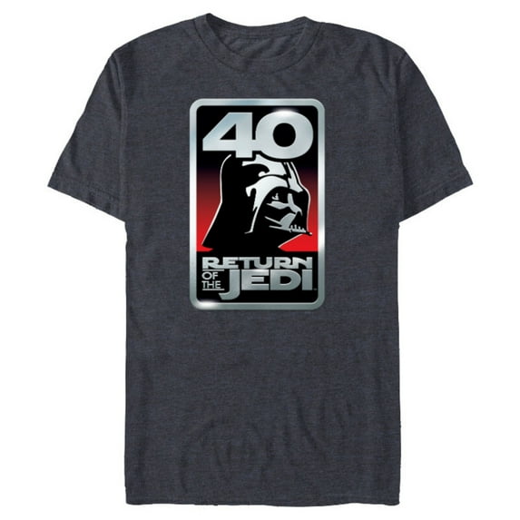 Star Wars Return of the Jedi Darth Vader 40th Anniversary - Short Sleeve Blended T-Shirt for Adults - Customized-Navy Heather