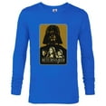 thumbnail image 1 of Star Wars Return of the Jedi Darth Vader - Long Sleeve T-Shirt for Men - Customized-Navy, 1 of 5