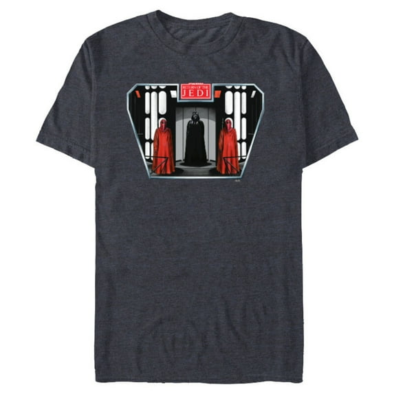 Star Wars Return of the Jedi Darth Vader Retro - Short Sleeve Blended T-Shirt for Adults - Customized-Navy Heather