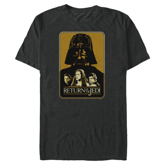 Star Wars Return of the Jedi Darth Vader - Short Sleeve Blended T-Shirt for Adults - Customized-Dark Heather