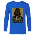 thumbnail image 1 of Star Wars Return of the Jedi Darth Vader Vintage Poster - Long Sleeve T-Shirt for Men - Customized-Navy, 1 of 5