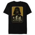 thumbnail image 1 of Star Wars Return of the Jedi Darth Vader Vintage Poster - Short Sleeve Blended T-Shirt for Adults - Customized-Black, 1 of 5
