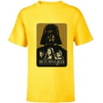 thumbnail image 1 of Star Wars Return of the Jedi Darth Vader Vintage Poster - Short Sleeve T-Shirt for Kids - Customized-Yellow, 1 of 5
