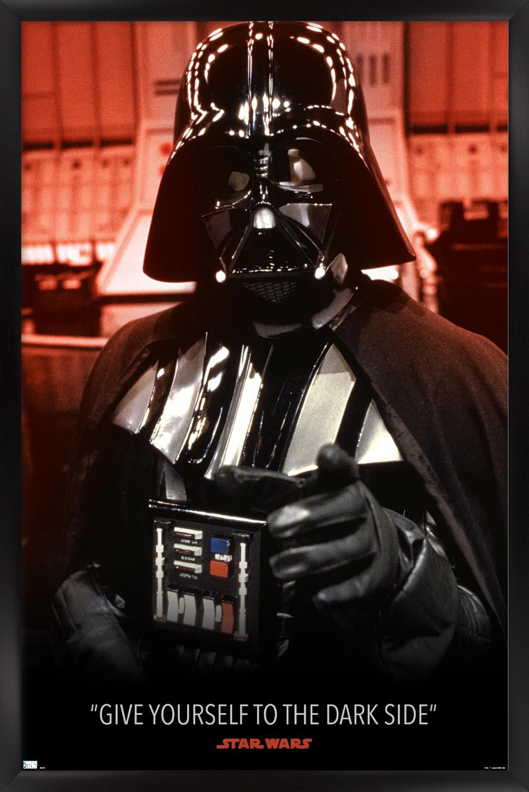Star Wars: Return of the Jedi - Darth Vader Wall Poster, 14.725" x 22.375" Framed