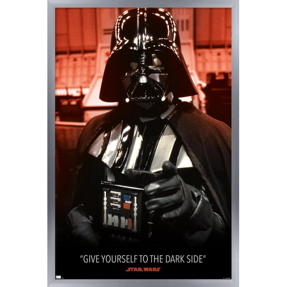 Star Wars: Return of the Jedi - Darth Vader Wall Poster, 22.375" x 34" Framed