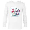 thumbnail image 1 of Star Wars Return of the Jedi Ewok Yub Nub Retro - Long Sleeve T-Shirt for Men - Customized-White, 1 of 5