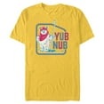 thumbnail image 1 of Star Wars Return of the Jedi Ewok Yub Nub Retro - Short Sleeve Blended T-Shirt for Adults - Customized-Yellow, 1 of 5