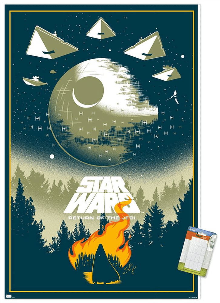 Star Wars: Return of the Jedi - Funeral Wall Poster, 22.375" x 34"
