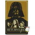 thumbnail image 1 of Star Wars: Return of the Jedi - Gold Illustration Wall Poster, 14.725" x 22.375", 1 of 6