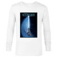 thumbnail image 1 of Star Wars Return of the Jedi Lightsaber Movie Poster - Long Sleeve T-Shirt for Men - Customized-White, 1 of 5