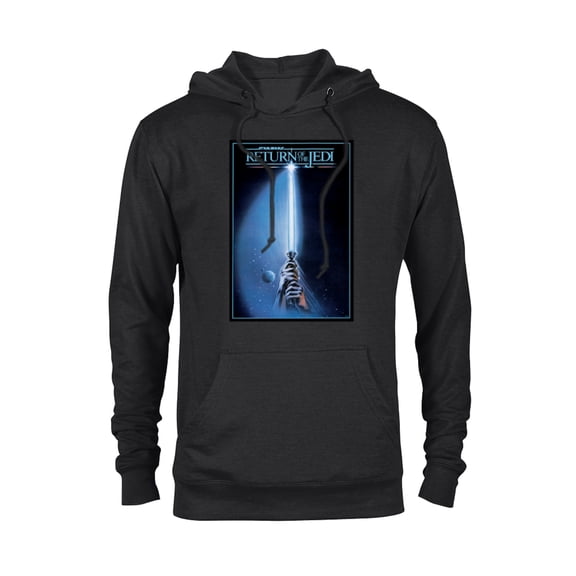 Star Wars Return of the Jedi Lightsaber Movie Poster - Pullover Hoodie for Adults - Customized-Black