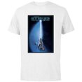 thumbnail image 1 of Star Wars Return of the Jedi Lightsaber Movie Poster - Short Sleeve Cotton T-Shirt for Adults - Customized-White, 1 of 5