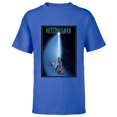 thumbnail image 1 of Star Wars Return of the Jedi Lightsaber Movie Poster - Short Sleeve T-Shirt for Kids - Customized-Royal, 1 of 5
