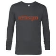 thumbnail image 1 of Star Wars Return of the Jedi Logo - Long Sleeve T-Shirt for Men - Customized-Charcoal Heather, 1 of 5