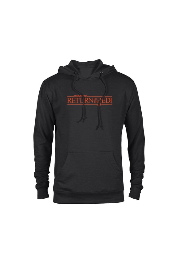 Return of the Jedi Logo - Pullover Hoodie for Adults - Customized-Black