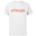 thumbnail image 1 of Star Wars Return of the Jedi Logo - Short Sleeve Cotton T-Shirt for Adults - Customized-White, 1 of 5