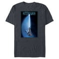 thumbnail image 1 of Star Wars Return of the Jedi Luke Lightsaber Vintage Poster - Short Sleeve Blended T-Shirt for Adults - Customized-Navy Heather, 1 of 5