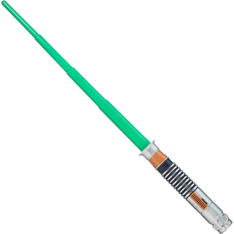 Retractable lightsaber toy top