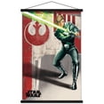thumbnail image 1 of Star Wars: Return of the Jedi - Luke Wall Poster with Wooden Magnetic Frame, 22.375" x 34", 1 of 3