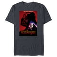 thumbnail image 1 of Star Wars Return of the Jedi Red Darth Vader Vintage Poster - Short Sleeve Blended T-Shirt for Adults - Customized-Navy Heather, 1 of 5