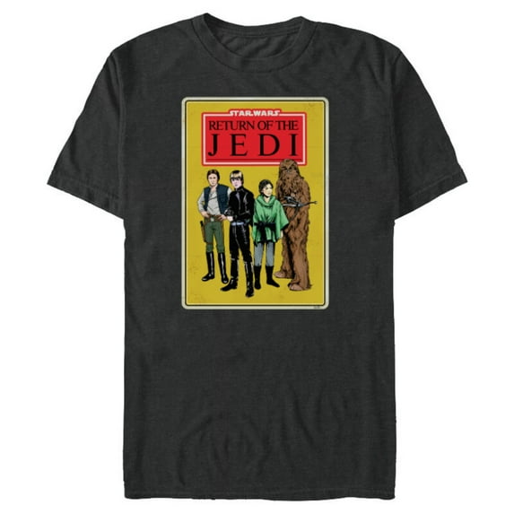 Star Wars Return of the Jedi - Short Sleeve Blended T-Shirt for Adults - Customized-Dark Heather