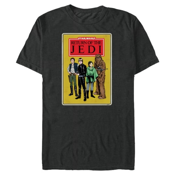 Star Wars Return of the Jedi - Short Sleeve Blended T-Shirt for Adults - Customized-Dark Heather